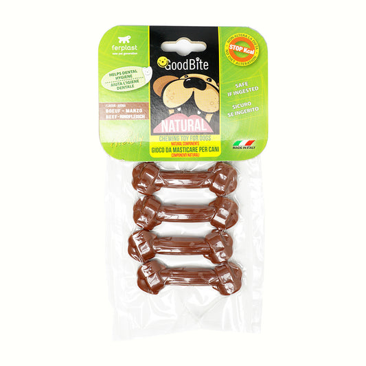 Ferplast Goodbite Natural Beef Bone (XS) 15gx4