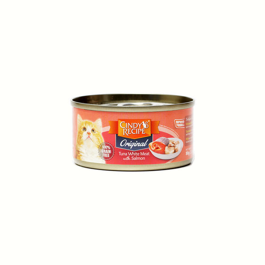 Cindys Recipe Cindy Original Tuna With Salmon 80g