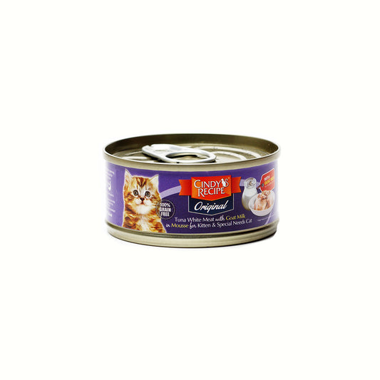 Cindys Recipe Cindy Original Tuna With Goat Milk (Kitten) 70g