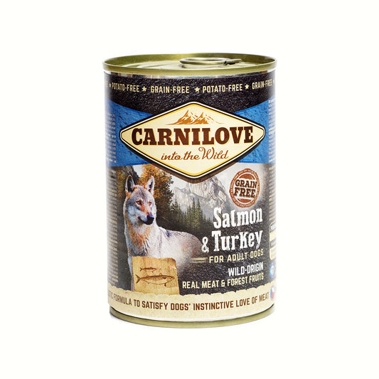 Carnilove Salmon & Turkey Adult Dog Canned 400g