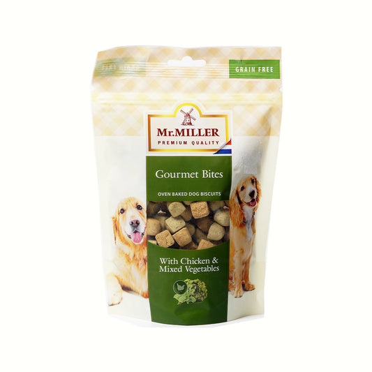 Mr.Miller Gourmet Bites with Chicken & Mixed Vegetable 250g