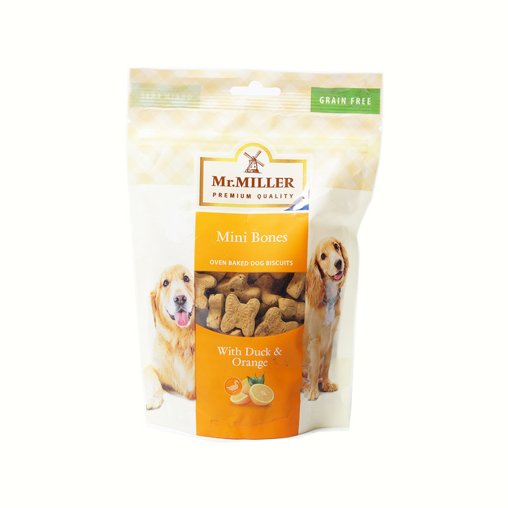 Mr.Miller Mini Bone With Duck & Orange 250g
