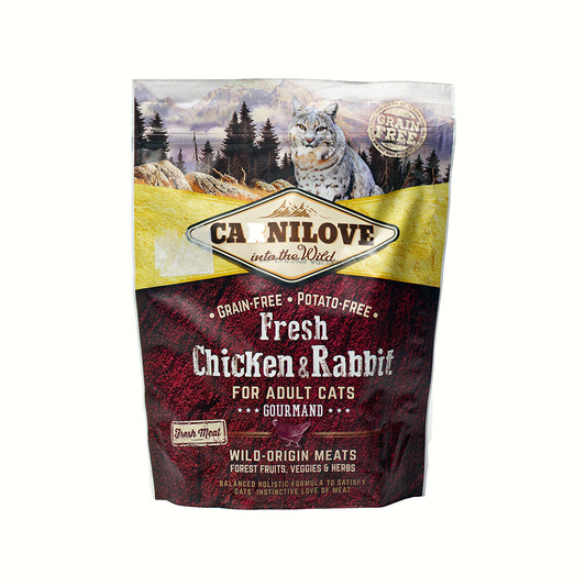 Carnilove Cat Fresh Chicken & Rabbit Gourmand 400g