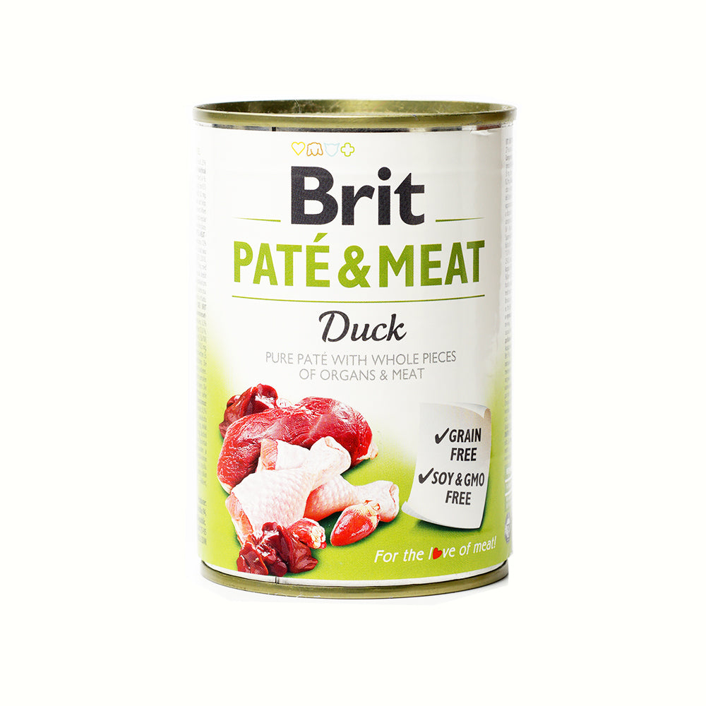 Brit Care Dog Can PatÃ© & Meat Duck 400g