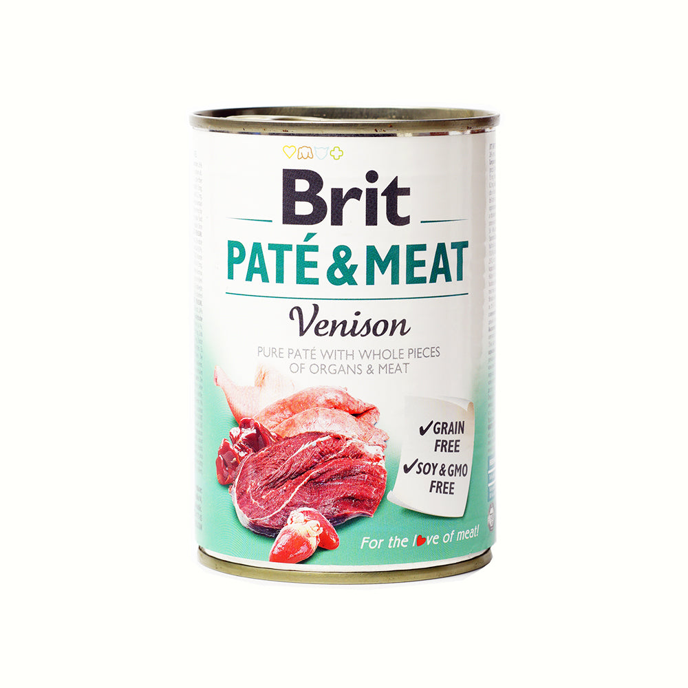 Brit Care Dog Can PatÃ© & Meat Venison 400g