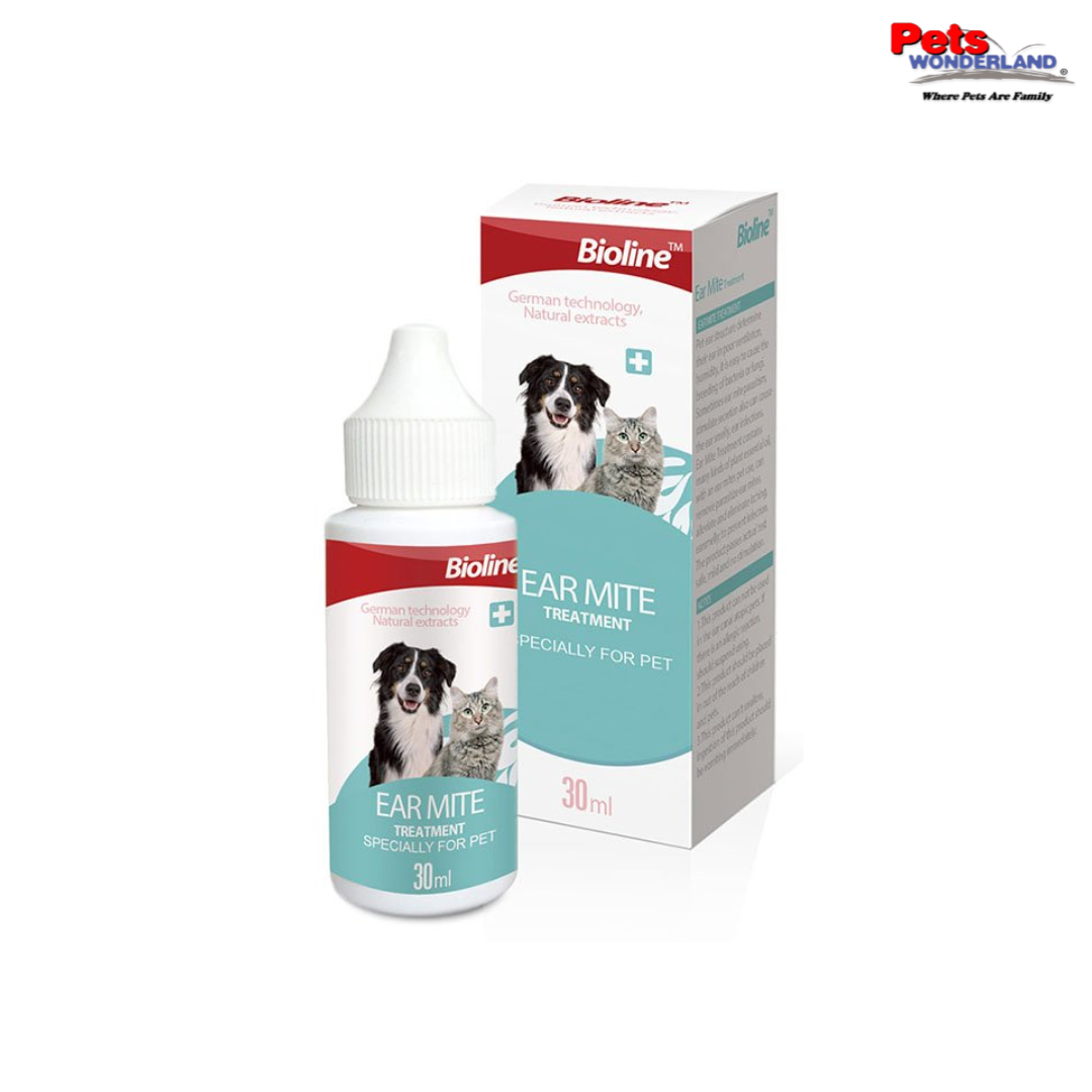Bioline Ear Mite Treatment 30ml