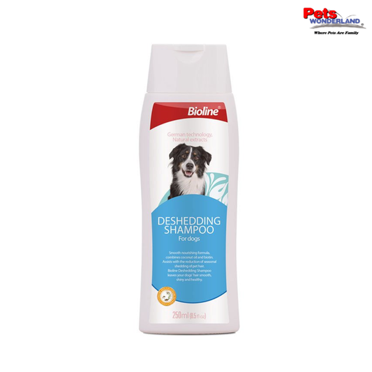Bioline Deshedding Shampoo for Dogs 250ml