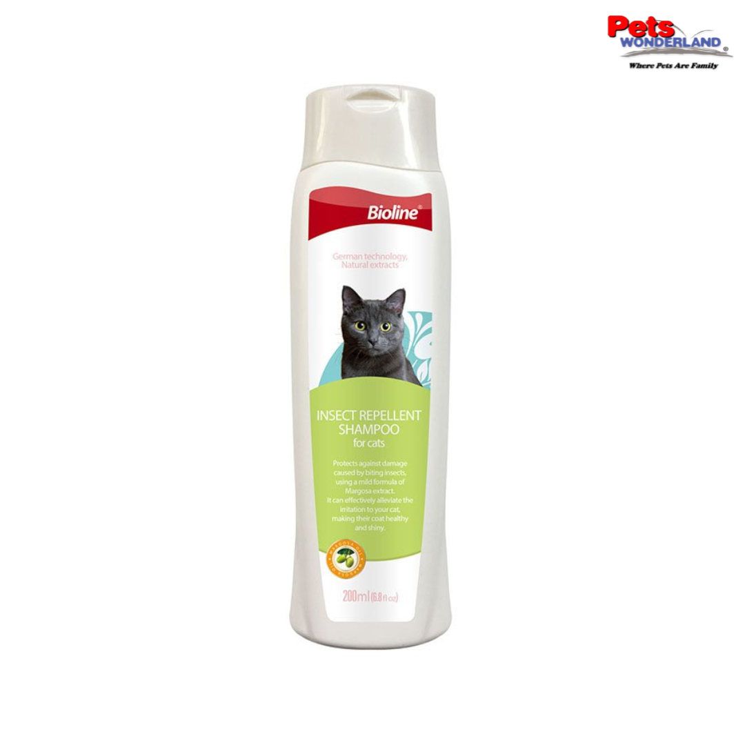 Bioline Repellent Shampoo for Cats 200ml