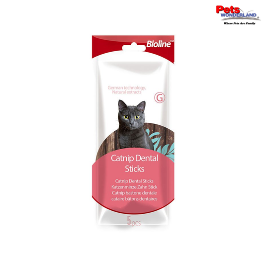 Bioline Catnip Dental Sticks-5pcs