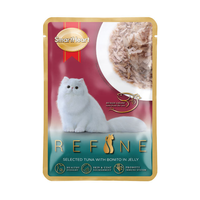 Smartheart Refine Cat Pouch Tuna Bonito In Jelly 70g
