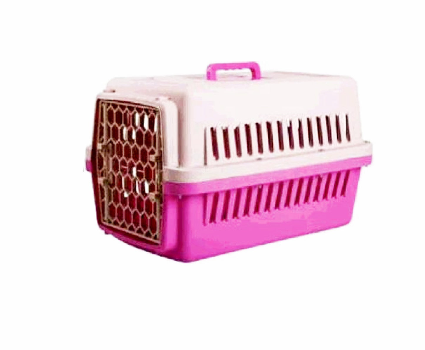 CY Plastic Pet Carrier 1P Cage Mix Colour
