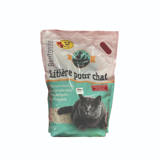 Litiere Pour Chat Premium Cat Litter Peach 10L