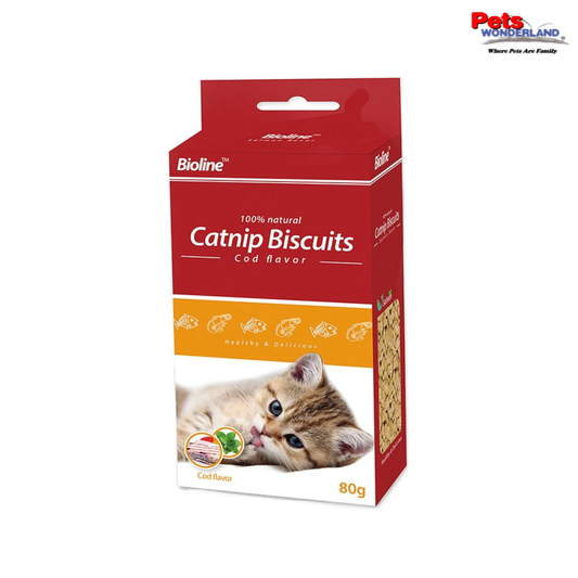 Bioline Catnip Biscuits Cod Flavour