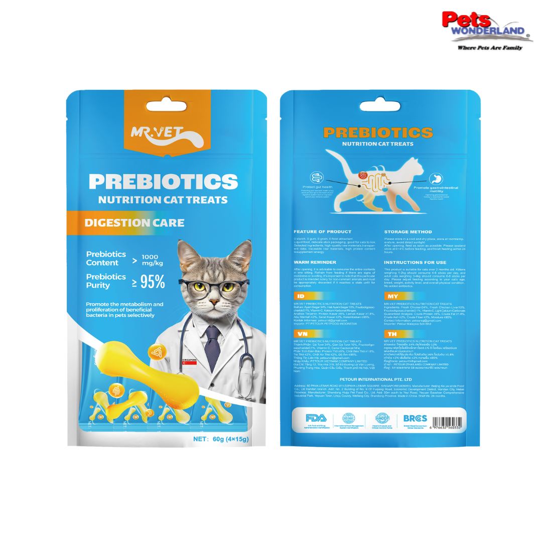 MR.VET Prebiotics Nutrition Cat Treats