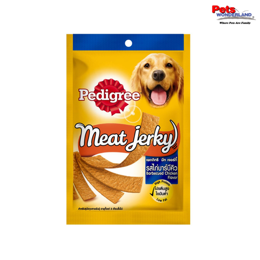 PEDIGREE Adult Dog Treats Meat Jerky BBQ Chicken 80g Dog Snack