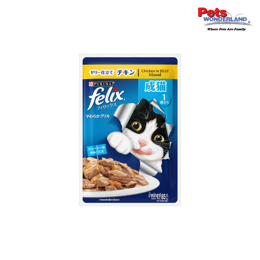 Felix Chicken Adult Cat Pouch 70g