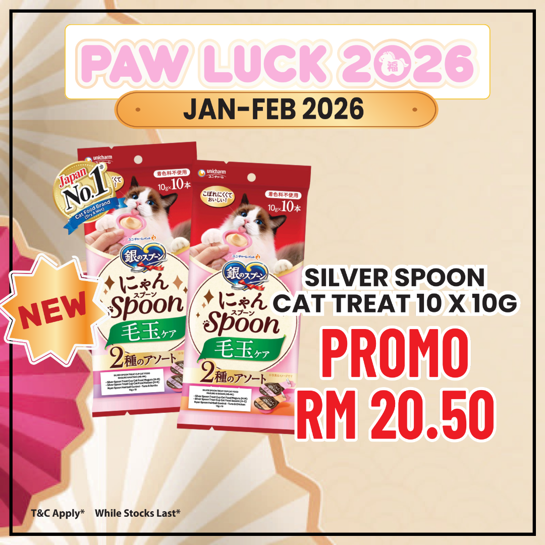 Silver Spoon Treats Hairball Care 10x10g