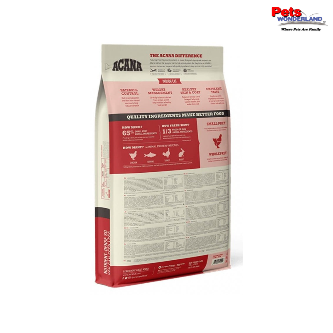 Acana Indoor Entree Cat/Kitten 1.8kg