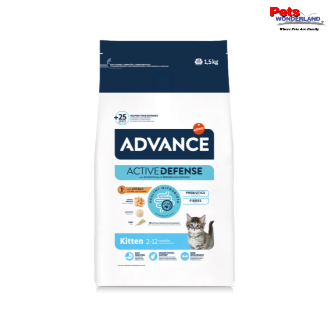 ADVANCE Kitten Chicken & Rice Dry Food 10kg