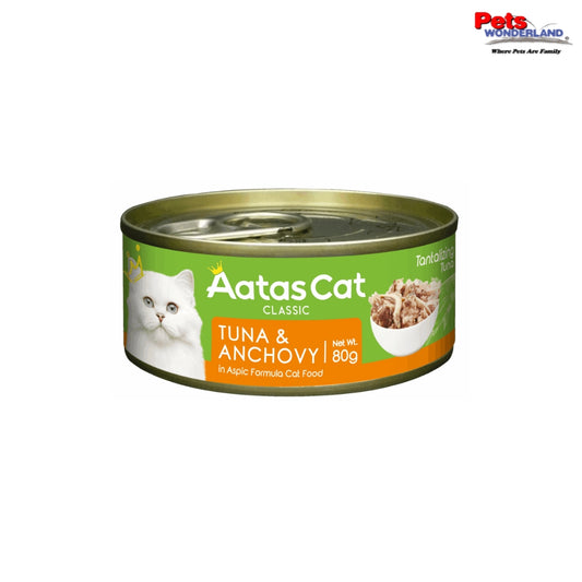 Aatas Cat Tantalizing Tuna & Anchovy in Aspic 80g