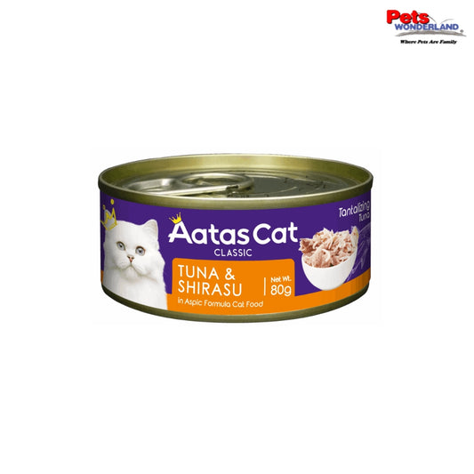 Aatas Cat Tantalizing Tuna & Shirasu in Aspic 80g