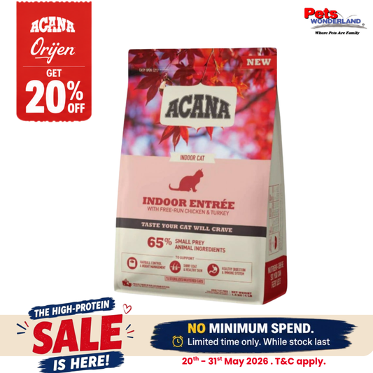 Acana Indoor Entree Cat/Kitten 1.8kg