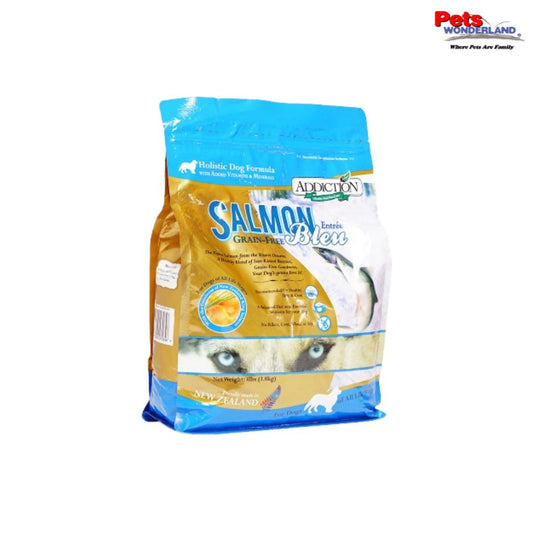 Addiction Dog Salmon Bleu 4lbs 1.8kg