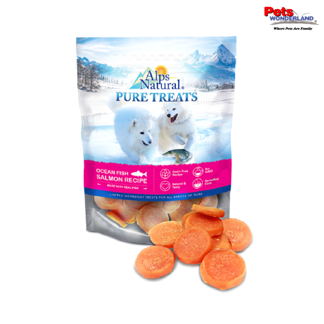 Alps Natural Pure Treats OF Salmon Recipe Salmon Ring 100g