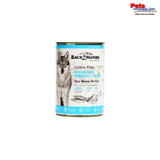 Back 2 Nature Herring Lamb 400g