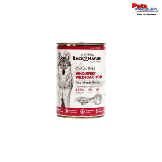 Back 2 Nature WildBoar & Pork (400g)