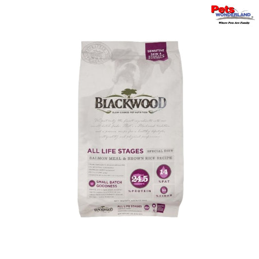 Blackwood Sensitive Salmon & Rice 15Lbs