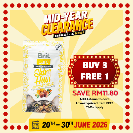 Brit Care Cat Snack Shiny Hair 50g