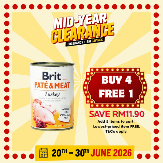 Brit Care Dog Can PatÃ© & Meat Turkey 400g