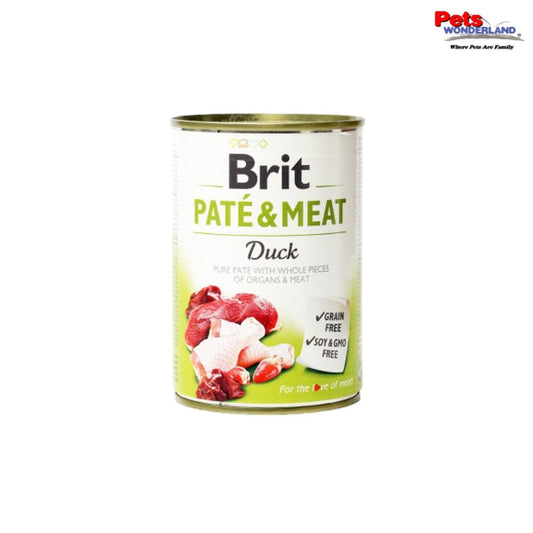 Brit Care Dog Can PatÃ© & Meat Duck 400g