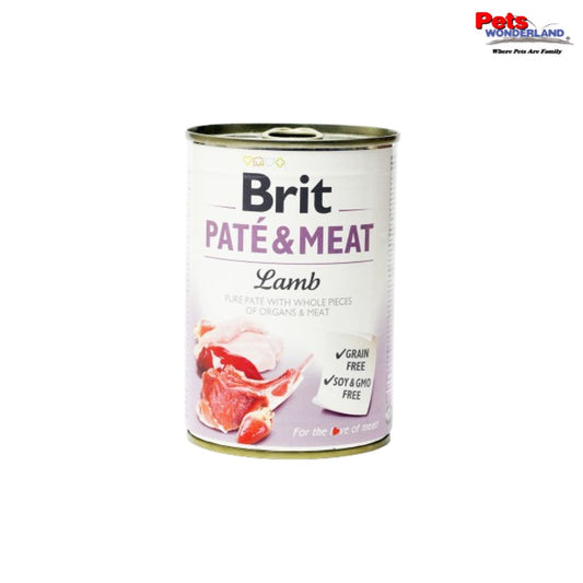Brit Care Dog Can PatÃ© & Meat Lamb 400g