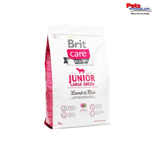 Brit Care Junior Large Breed Lamb & Rice 3kg