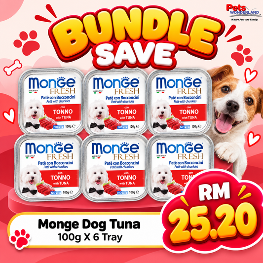 BUNDLE SAVE - Monge Tuna 100g X 6 Tray