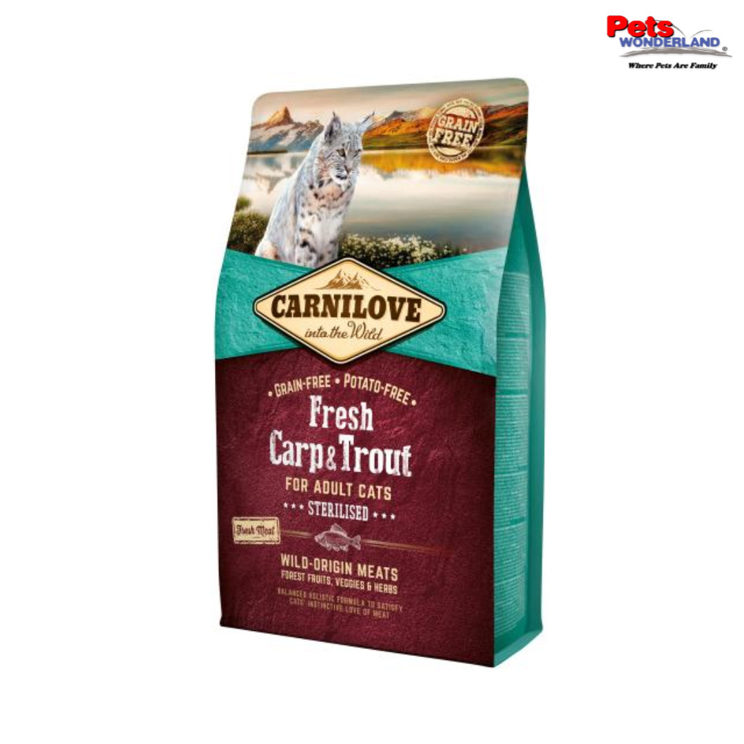 CARNILOVE CAT FRESH CARP & TROUT 2KG