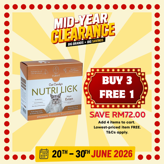 Cat Candy's Nutri Lick Salmon (40pcs)
