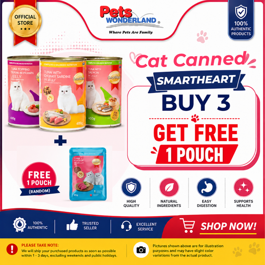 SmartHeart Tuna & Chunky Sardine in Prawn 400g