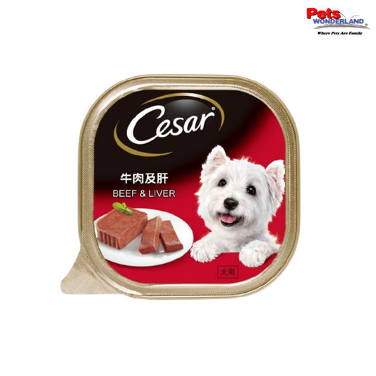 Cesar Beef & Liver 100g