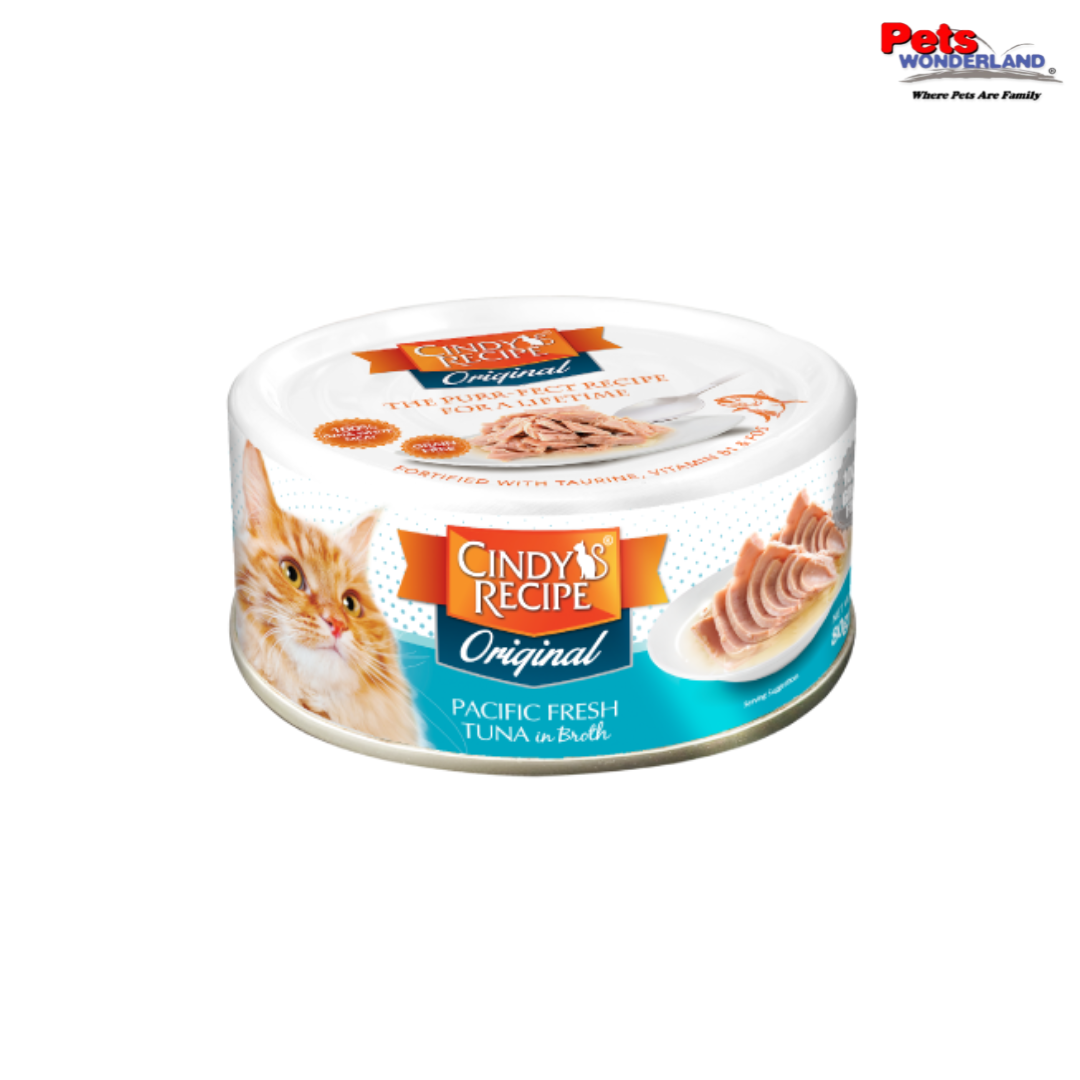 Cindy Original Pacific Fresh Tuna in Broth 80g