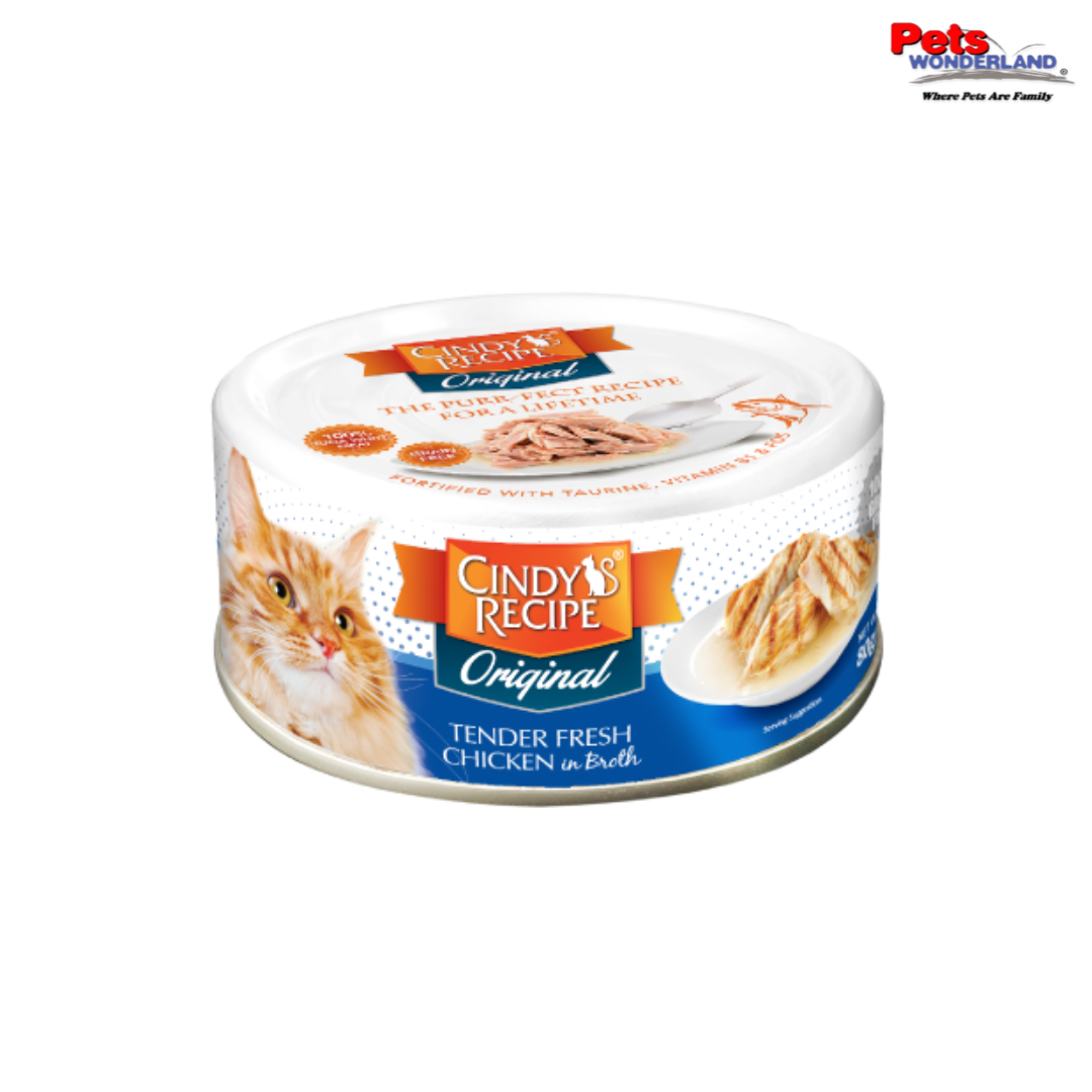 Cindy Original Tender Fresh Chicken in Broth 80g
