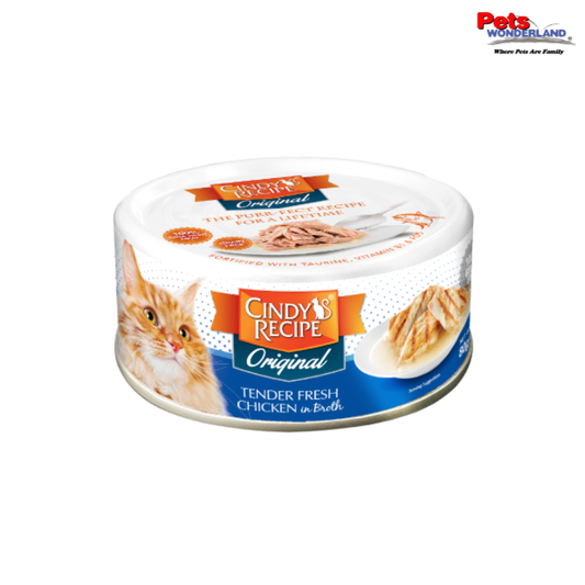 Cindy Original Tender Fresh Chicken in Broth 80g