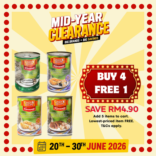 Cindy Recipe Favourite-Wild Caught Tuna With Fresh Sardine 400g