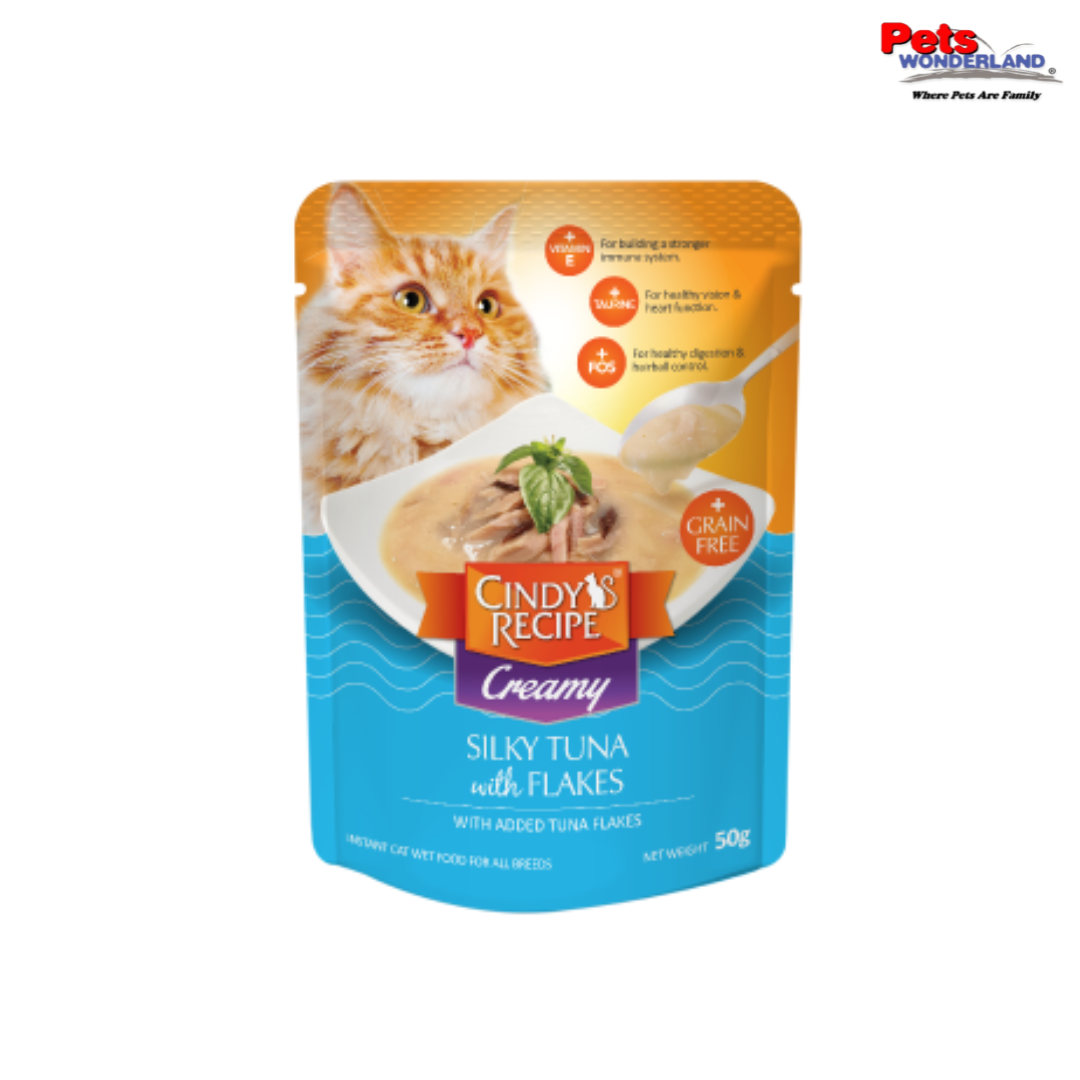 Cindy's Recipe Creamy Silky Tuna with Flakes 50g