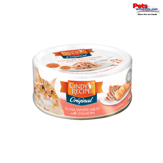 Cindys Recipe Cindy Original Tuna With Salmon 80g