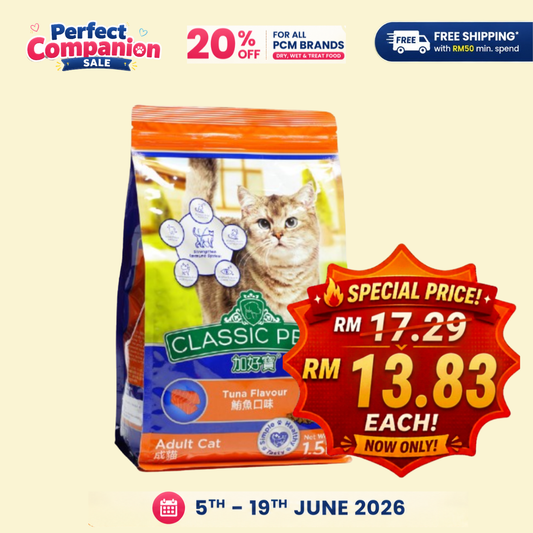 Classic Pets Cat Tuna 1.5kg
