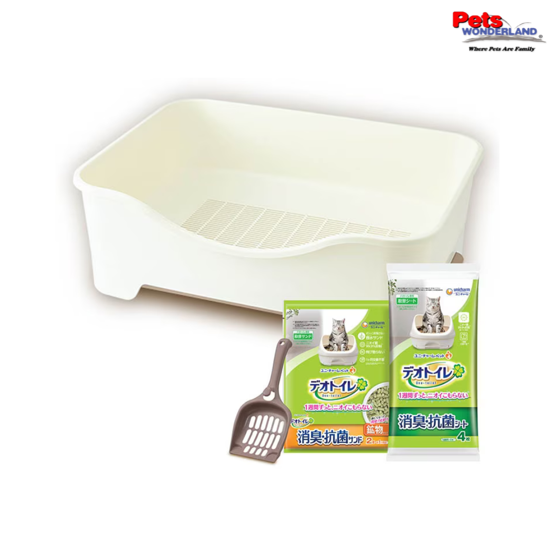 Unicharm Deo-Toilet Sys. Easy Care Ivory