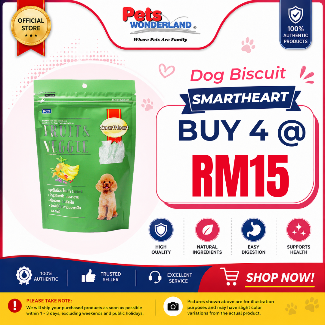 SmartHeart Dog Biscuit Fruit & Veggie 100g